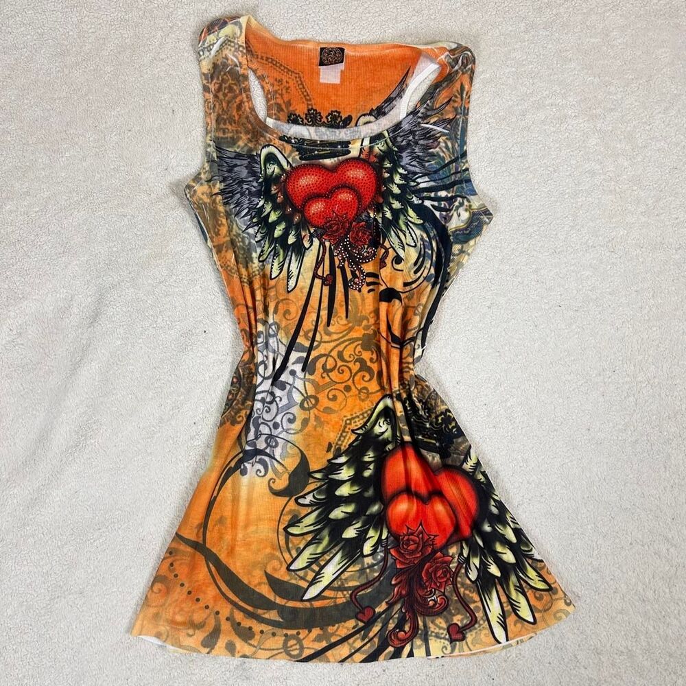 Sara Mode Y2K Grunge All Over Rhinestone Dress
